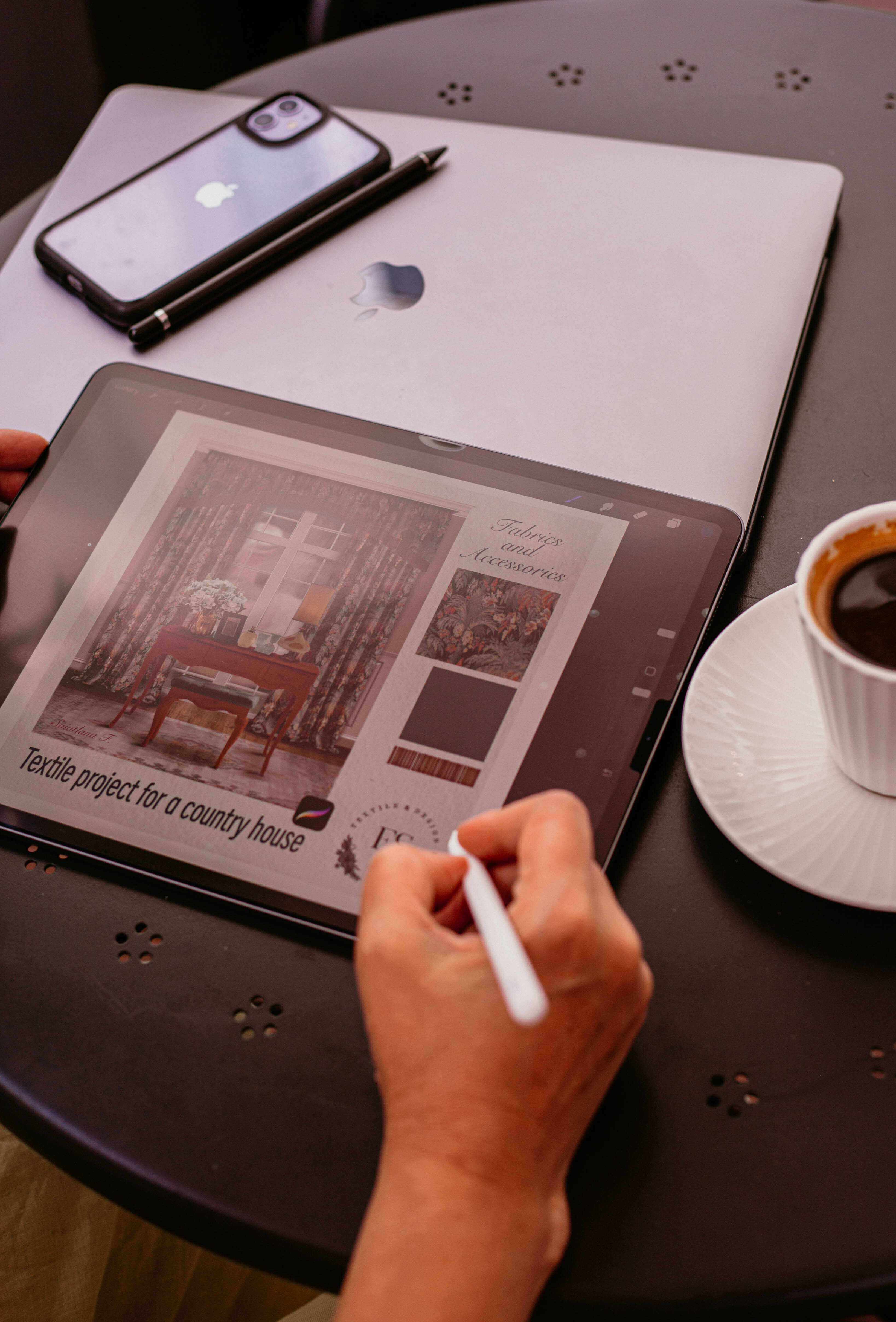 From Hand Sketches to Procreate: How to Visual Curtains in 20 Minutes - TheDigitalStore