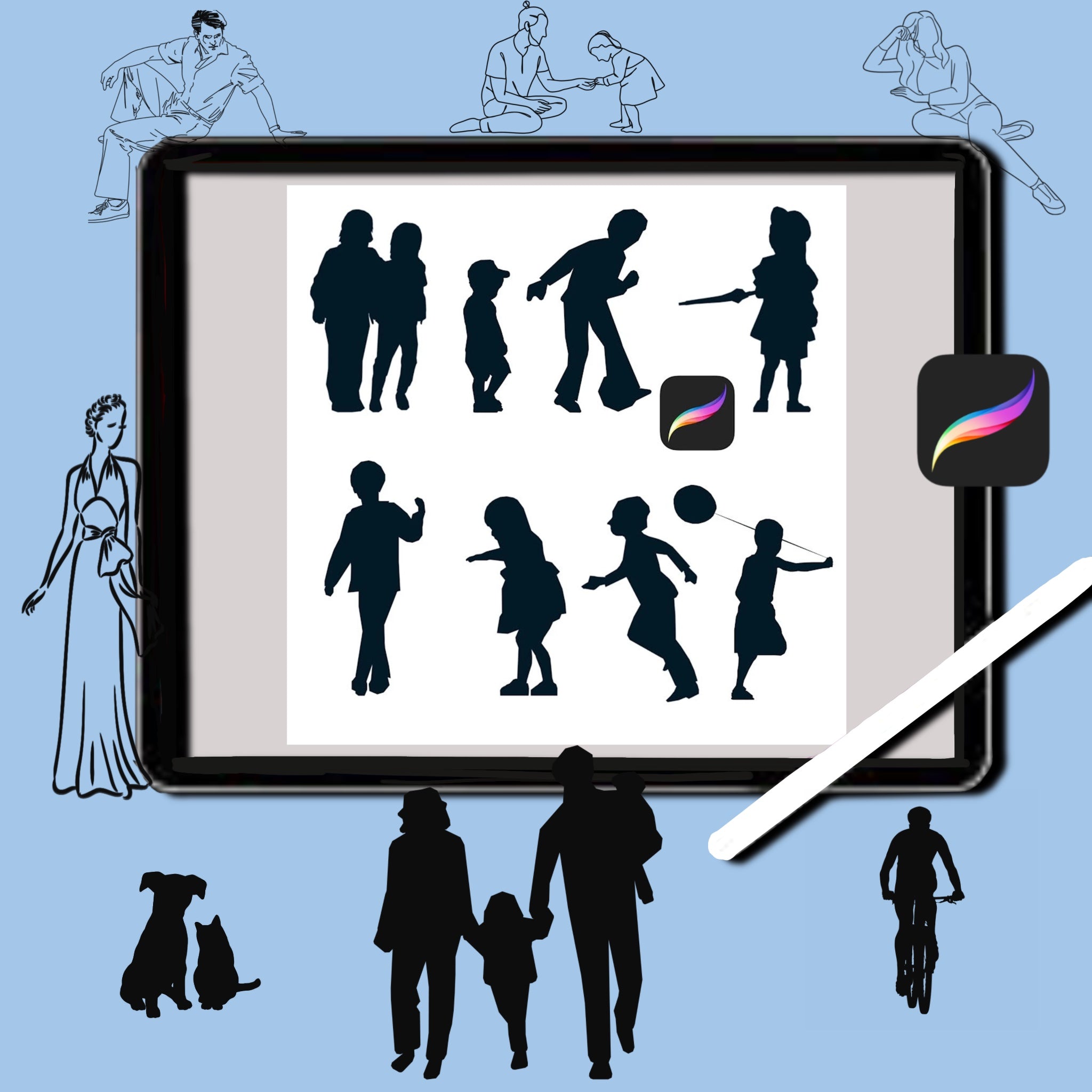 View details for People Scale Brushes for Procreate People Scale Brushes for Procreate