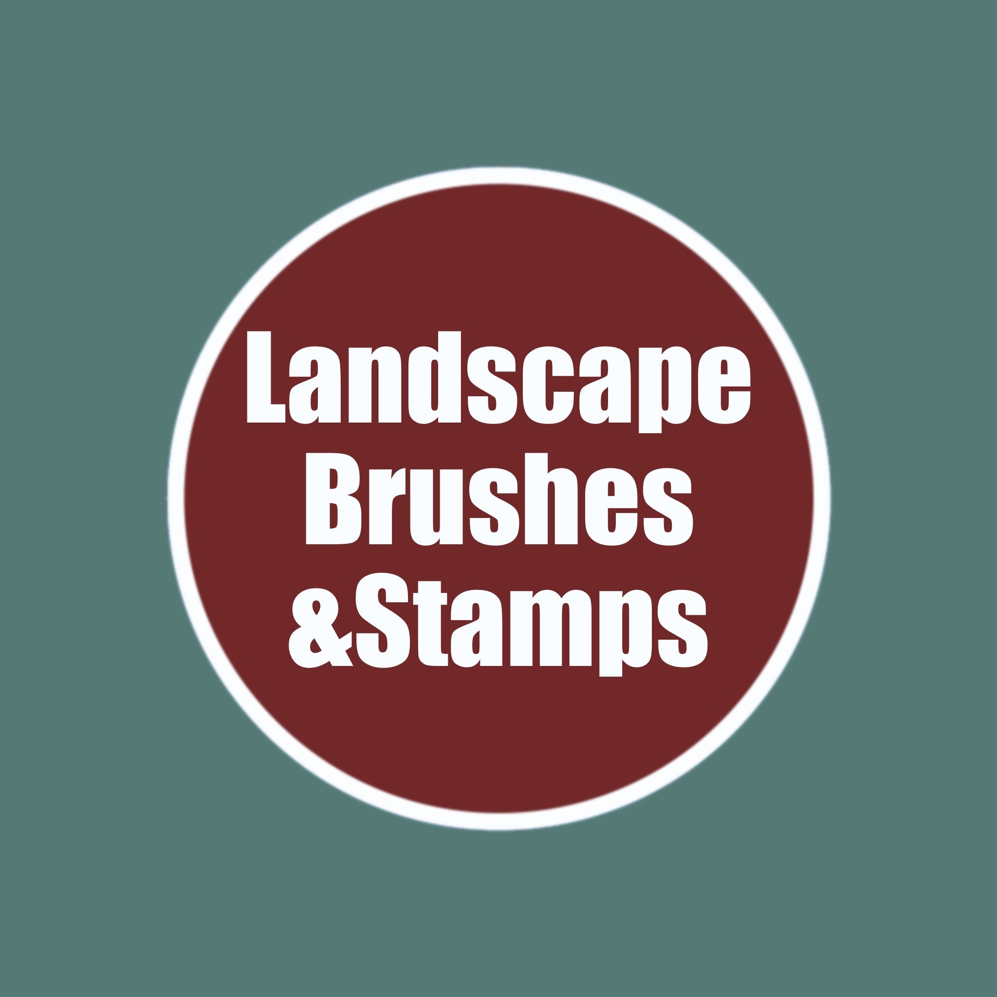 Landscape Procreate Brushes & Stamps