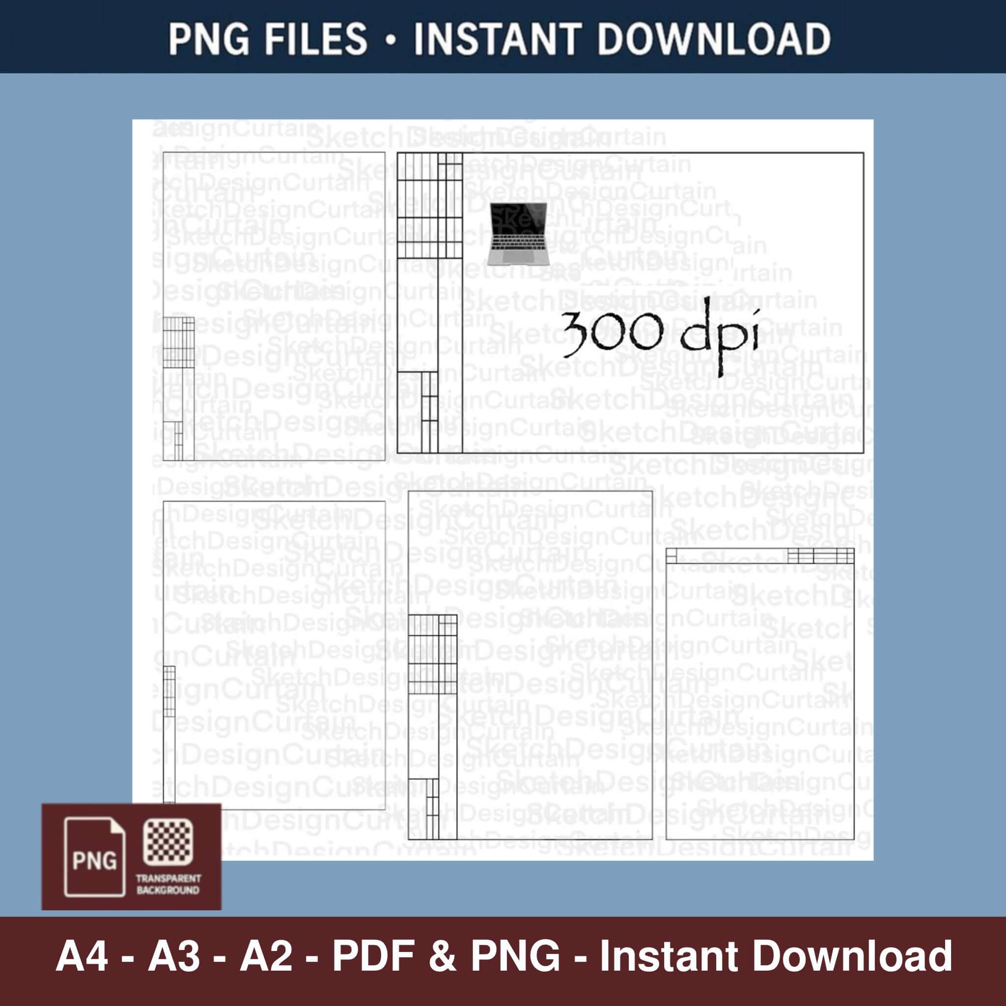 Interior design specification sheet template for materials and finishes