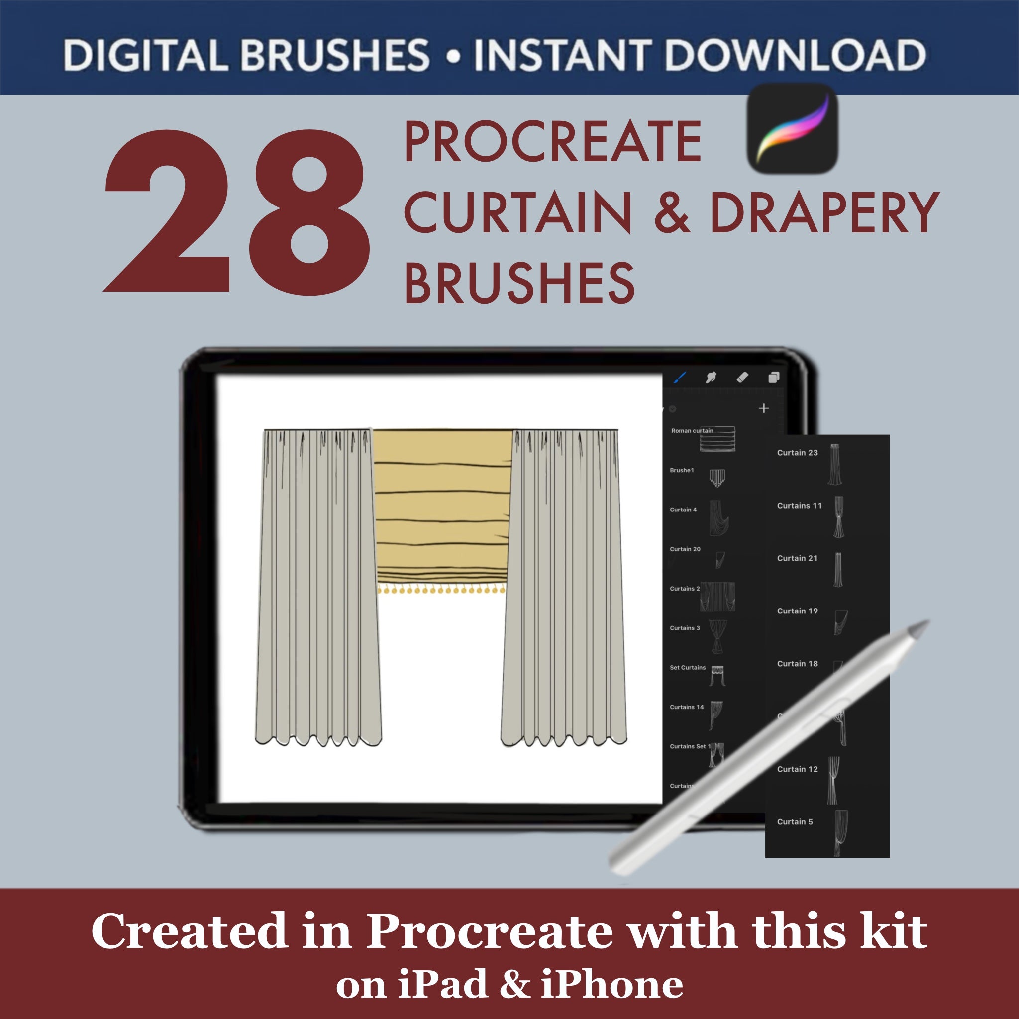 Ideal for: Rapidly detailing window treatments, textile mockups, and overall home decor visualization.